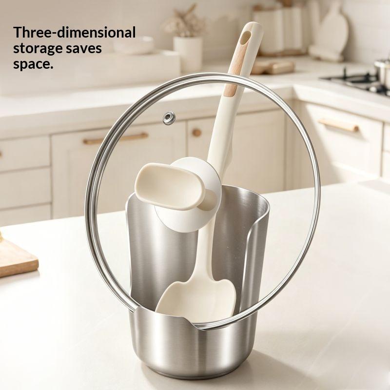 2-in-1 Stainless Steel Spoon R - đánh giá và giá Kitchen Gadgets Organizer
