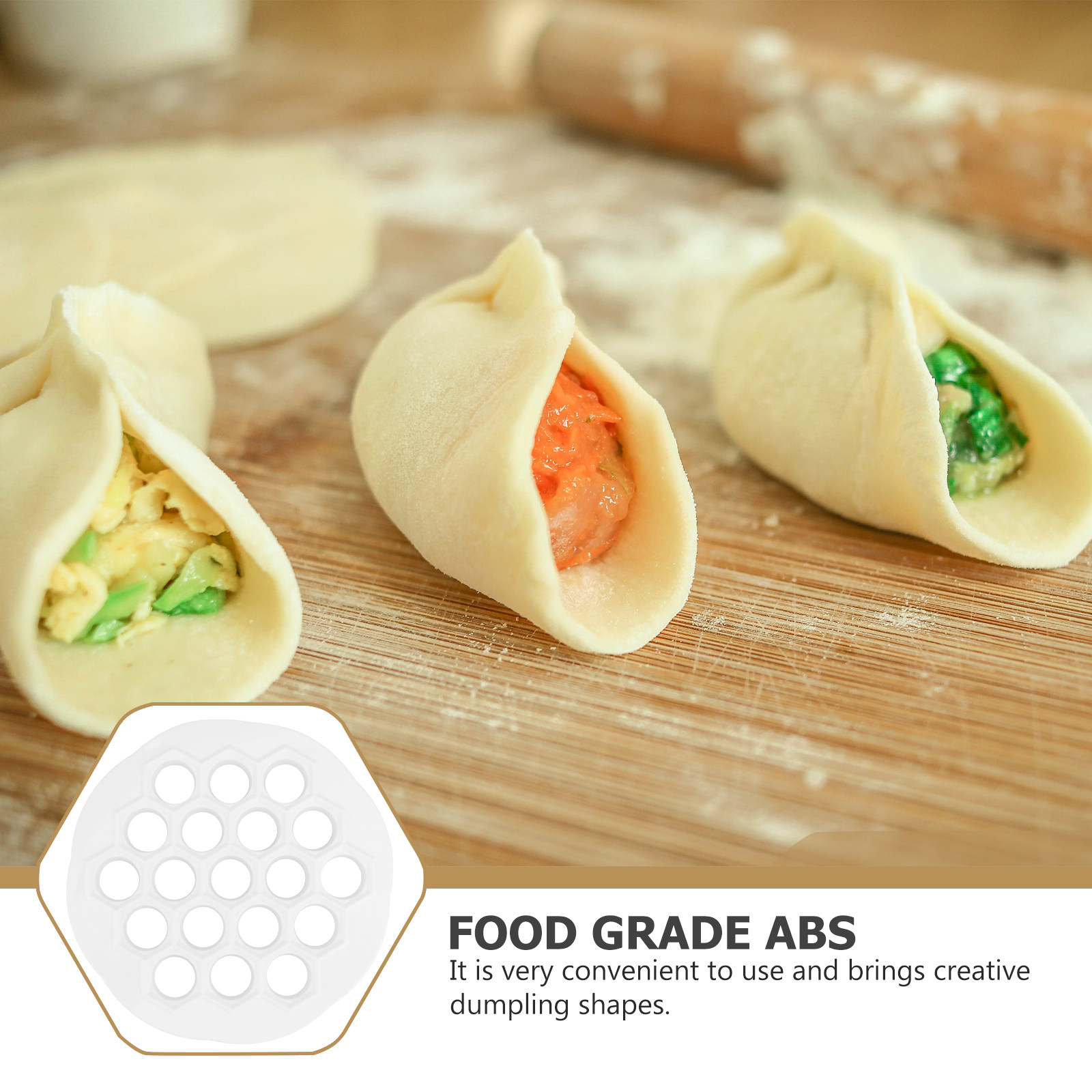 19 Holes Dumpling Mold Food Gr - đánh giá và giá Kitchen Gadgets Dumpling Maker