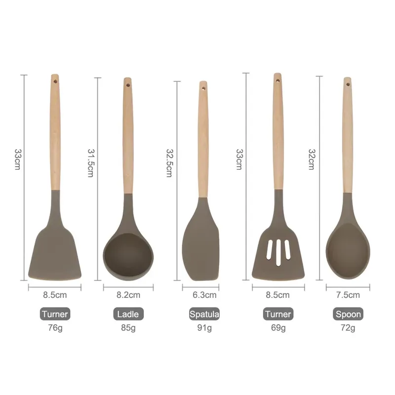 New product 5 pcs silicone tab - đánh giá và giá Kitchen Gadgets New Products