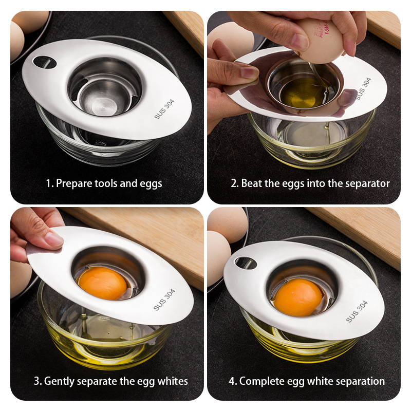 Dụng cụ tách lòng trắng trứng  - đánh giá và giá Egg Separator Tool