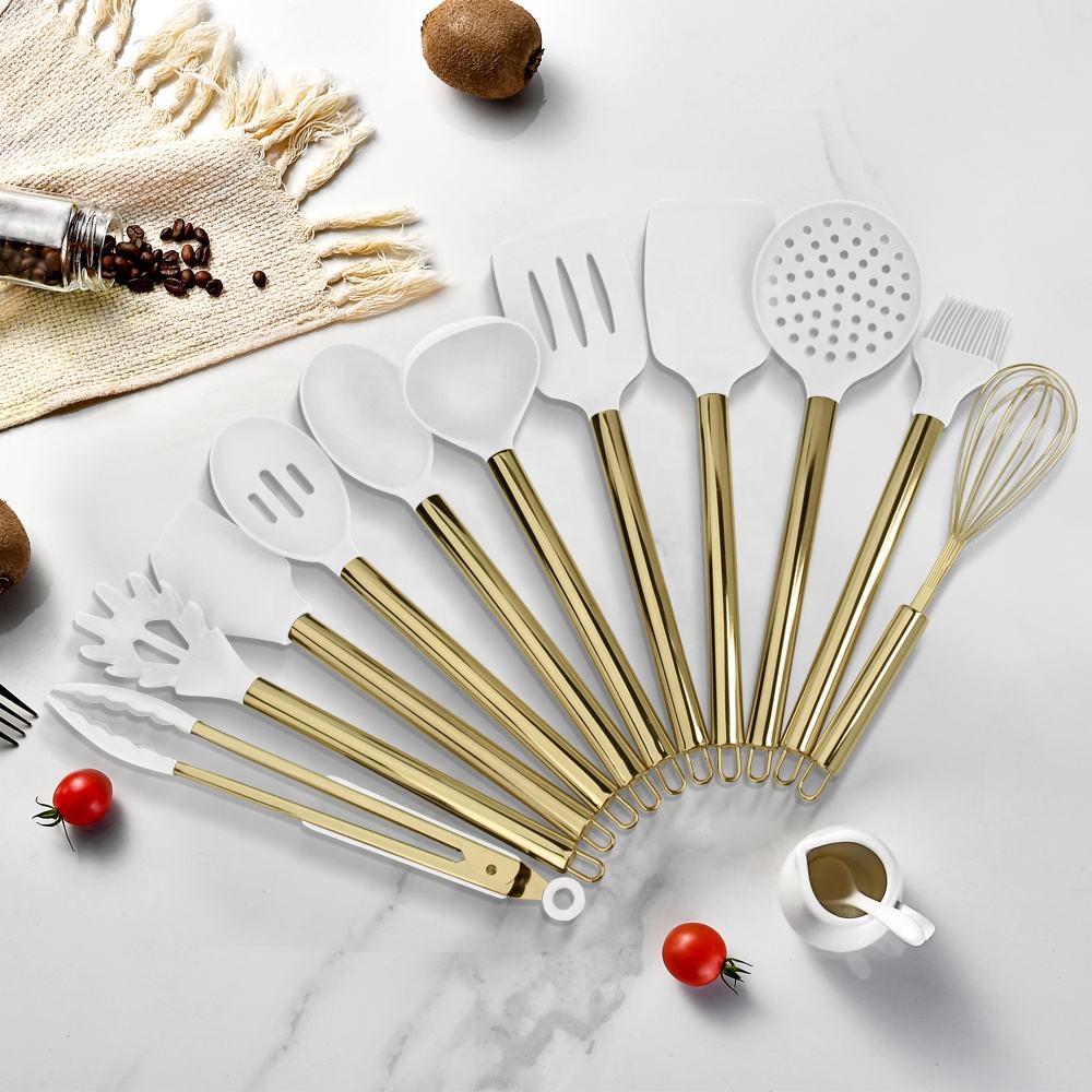 15-Piece Cooking Tool Set, Foo - đánh giá và giá Kitchen Gadgets Gold